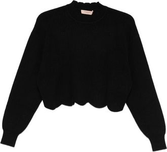 Twin-Set Sweaters Blacks And Greys