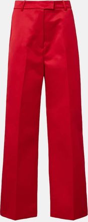 Frankie Shop Brickell satin wide-leg pants