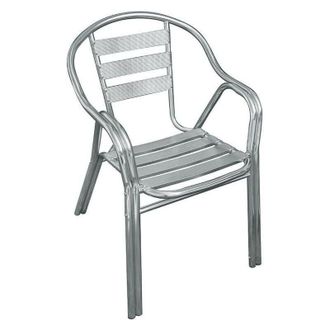 Milani Home Milani Home - poltrona impilabile in alluminio con doppio tubo