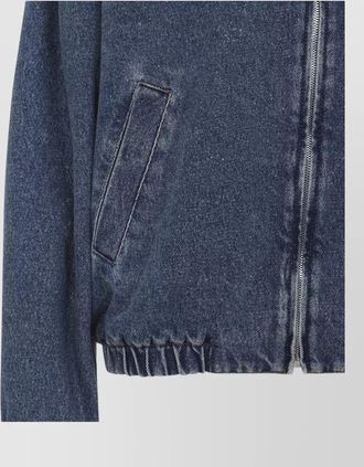 Miu Miu padded denim bomber jacket
