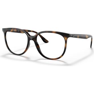 Ray-Ban 54mm Square optical glasses in Tortoise at Nordstrom