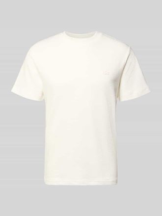 Lacoste Regular Fit T-Shirt aus reiner Baumwolle in Offwhite, Gr&ouml;&szlig;e XXXL