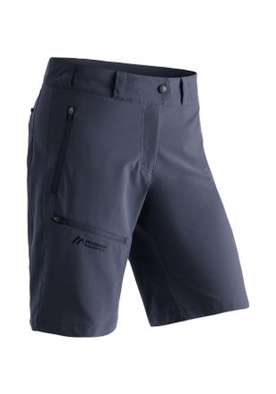 Maier Sports Funktionsshorts MAIER SPORTS Latit Short W, Damen, Gr. 46, Normalgr&ouml;ssen, blau (dunkelblau), 88% Polyester (Recycelt), 12% Elasthan, Hosen Funktionssh