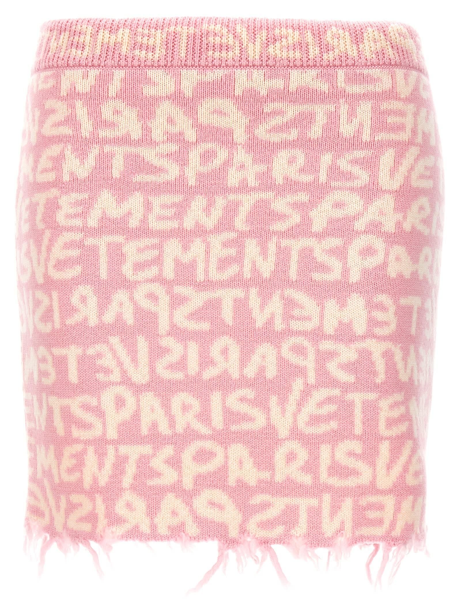 【関税込み】VETEMENTS 'Graffiti Monogram' skirt Vetements 'Graffiti Monogram' Skirt | ShopSimon