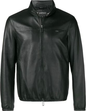 Emporio Armani Heren, Jassen, Zwart, Maat: XL