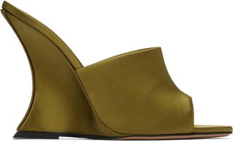 サンダル・ミュール PARIS TEXAS Acid Green Leather Evita Sandals 4c7dbbe1e0e6100420dbe2621dcb48