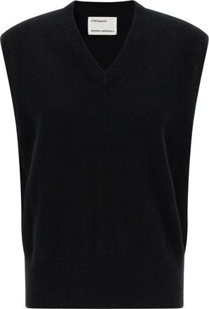 Extreme Cashmere Gilet con scollo a V - Nero