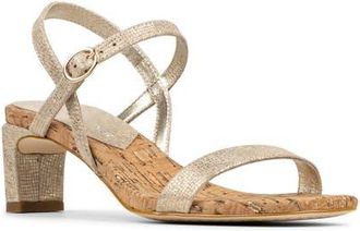 Donald J Pliner Brazi Slingback Sandal in Platino at Nordstrom, Size 8.5