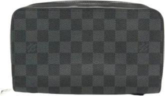 Louis Vuitton Pre-owned Wallets, male, Black, Size: ONE SIZE Pre-owned Zippy XL