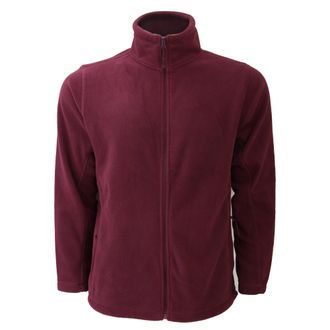 Russell Athletic Russell Heren Full Zip Outdoor Fleece Jacket (Bourgondi&euml;)
