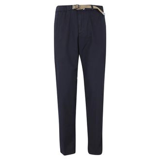 White Sand Heren, Broeken, Blauw, Maat: 2XL Linnen