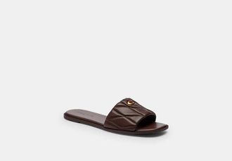 Coach Holly Sandal With Quilting