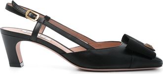 Bally Pumps con fiocco 55mm - Nero