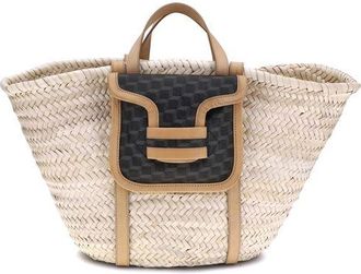 Pierre Hardy Beige Raffia Shoulder Womens Bag