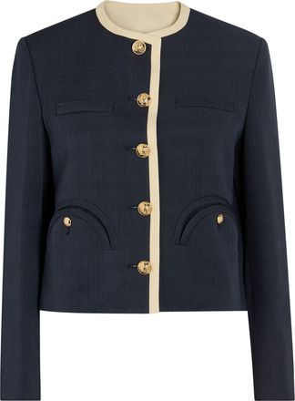 Blaz&eacute; Milano Shamo Bolero Woven Jacket - Black - 4 (UK14 / L)