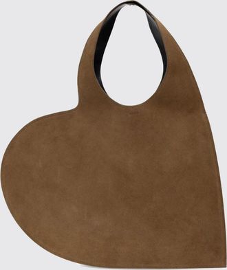 Coperni Borsa tote Heart Coperni in pelle scamosciata