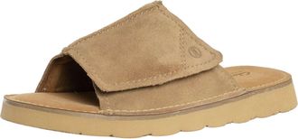 Clarks Solsbury Su&egrave;de Slippers, Bruin