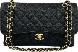 Chanel Borsa a spalla Pre-owned Matelasse Coco Mark Double Flap - - Pre-owned - Donna - Nero - ONE SIZE