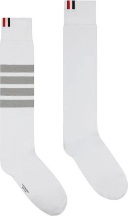 Thom Browne Cazini con 4 righe - Bianco