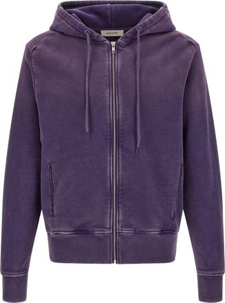 Entire studios Eternal Zip Hoodie - Heren - Vesten met rits - Paars - L - Katoen - Hoodies & sweatvesten