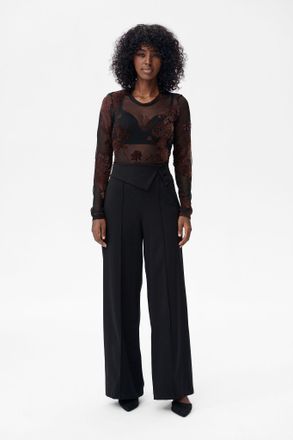 OEM Pantaloni Da Donna Duka Neri Taglia 34