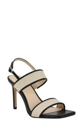Calvin Klein Amour Slingback Sandal in Medium Natural at Nordstrom Rack, Size 11