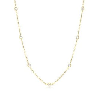Set & Stones Faye Necklace in Gold at Nordstrom, Size 18
