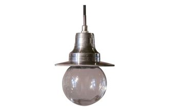 PIB L&aacute;mpara colgante de metal plateado