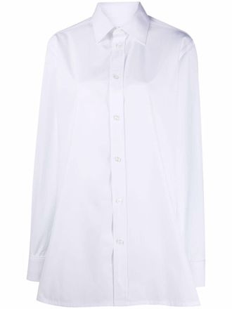 Maison Margiela Katoenen blouse - Wit