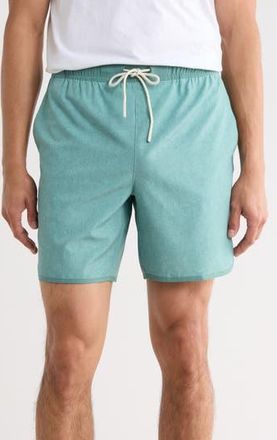 Original Penguin Performance Drawstring Shorts in Traning Sage/Aquifer at Nordstrom Rack, Size Xx-Large