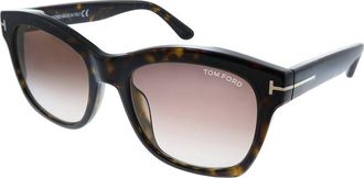 Tom Ford Womens Lauren 52mm Sunglasses