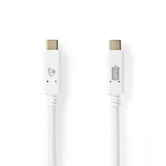 Nedis Ccgw64750wt10 Cable Usb-c Blanco 1 M