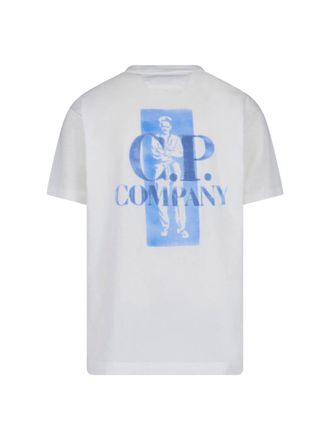 C.P. Company Mens T-Shirts And Polos White Cotton