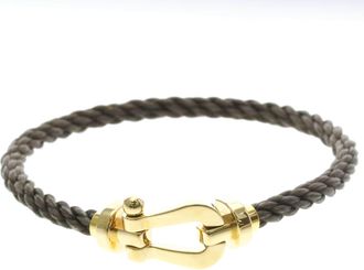 Fred Perry F yellow (18K) Charm Bracelet (Pre-Owned)