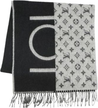 Louis Vuitton Pre-owned Cashmere Sjaal - unisex - Vintage Accessoires - Veelkleurig - ONE Size - Vintage