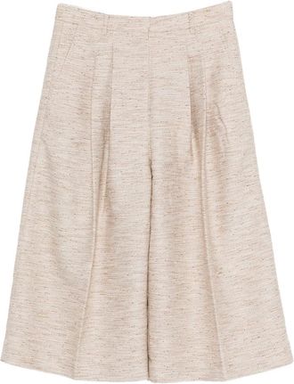 Mark Kenly Domino Tan Shorts Neutro-Donna