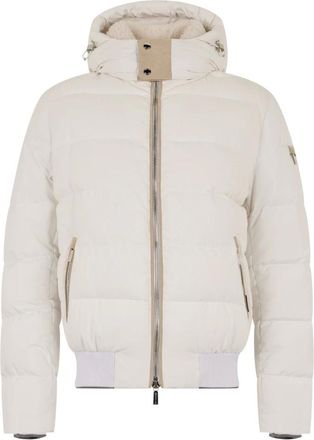 Moorer Wright Puffer Jacket - Jackets - Hombre - Blanco - XL