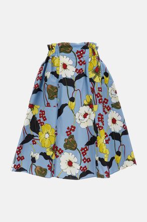 Marni Multicolor Floral Printed Skirt