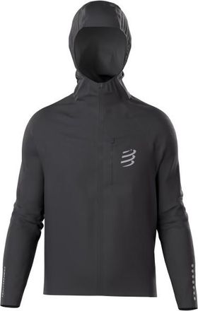 Compressport Tempest Waterproof Jacket Laufjacke f&uuml;r Herren | grau