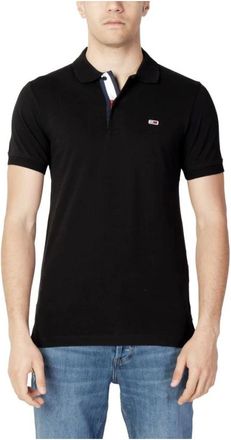 Tommy Jeans Hombre, Camisetas, Negro, Talla: S