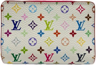 Louis Vuitton Monogram Multicolore Multi-Color Coated Canvas Wallet (Bi-Fold) (Pre-Owned)