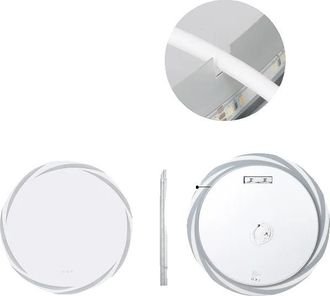 OEM Espejo De Ba&ntilde;o Con Retroiluminaci&oacute;n Led Y Funci&oacute;n T&aacute;ctil, 60 Cm (24 Pulgadas)