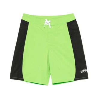 St&uuml;ssy Casual Shorts, male, Green, Size: W34 Sport Short