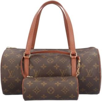 Louis Vuitton Pre-owned Handbags, female, Brown, Size: ONE SIZE Pre-owned Canvas Handbag