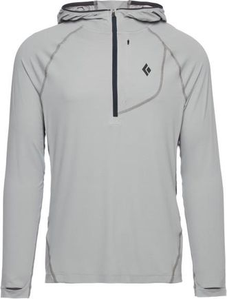 Black Diamond Alpenglow Pro Hoody Longsleeve f&uuml;r Herren | grau