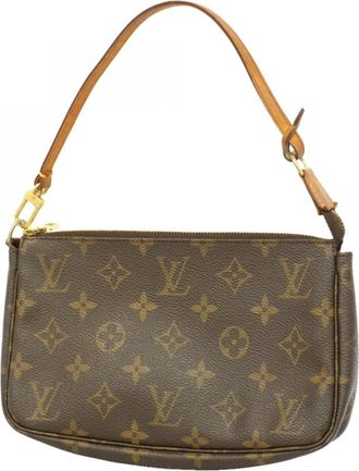 Louis Vuitton Brown Pouch (Pre-Owned)