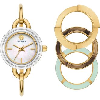 Tory Burch The Miller Bangle Watch Set, 27mm in Multi at Nordstrom