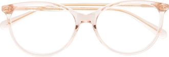 Gucci cat-eye optical glasses - women - Acetate - 53 - Pink