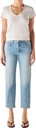 Amo 90S-Inspired Slim Fit Jeans In Saltwater