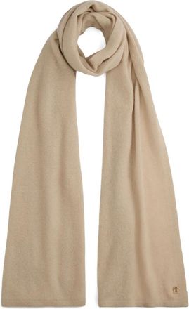 Tommy Hilfiger Sciarpa con placca logo - Toni neutri